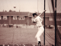 keith brown in the batting cage