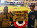 laura and ben at marlins park