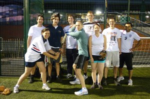 Corporate Softball Team at Surrey Sports Park