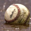 wet baseball